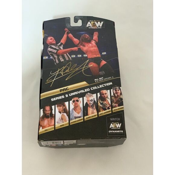 AEW Unrivaled Collection PAC Figure Series 3  #19 WRESTLING SPORT FIGURE TOYS - Picture 4 of 5